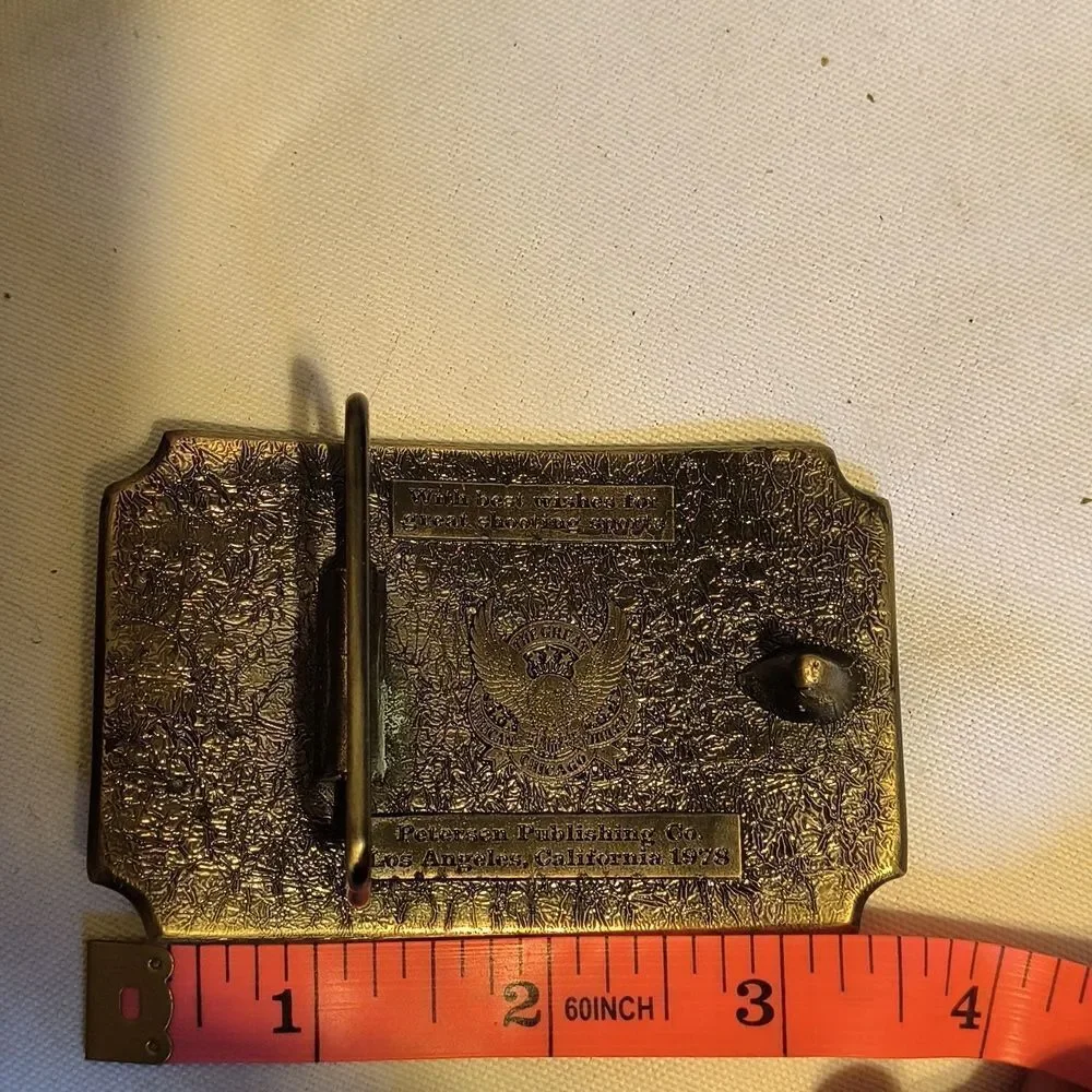 Vintage Brass belt buckle